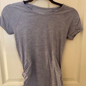 Athleta Speedlight Tee Heather Grey XS
